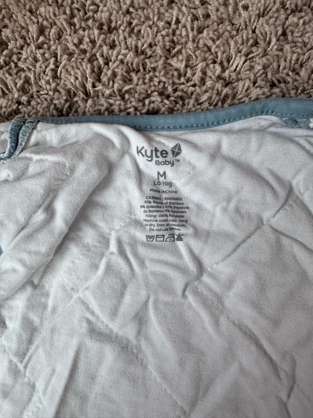 Kyte Baby Peonies Sleep Sack - Picture 3 of 3